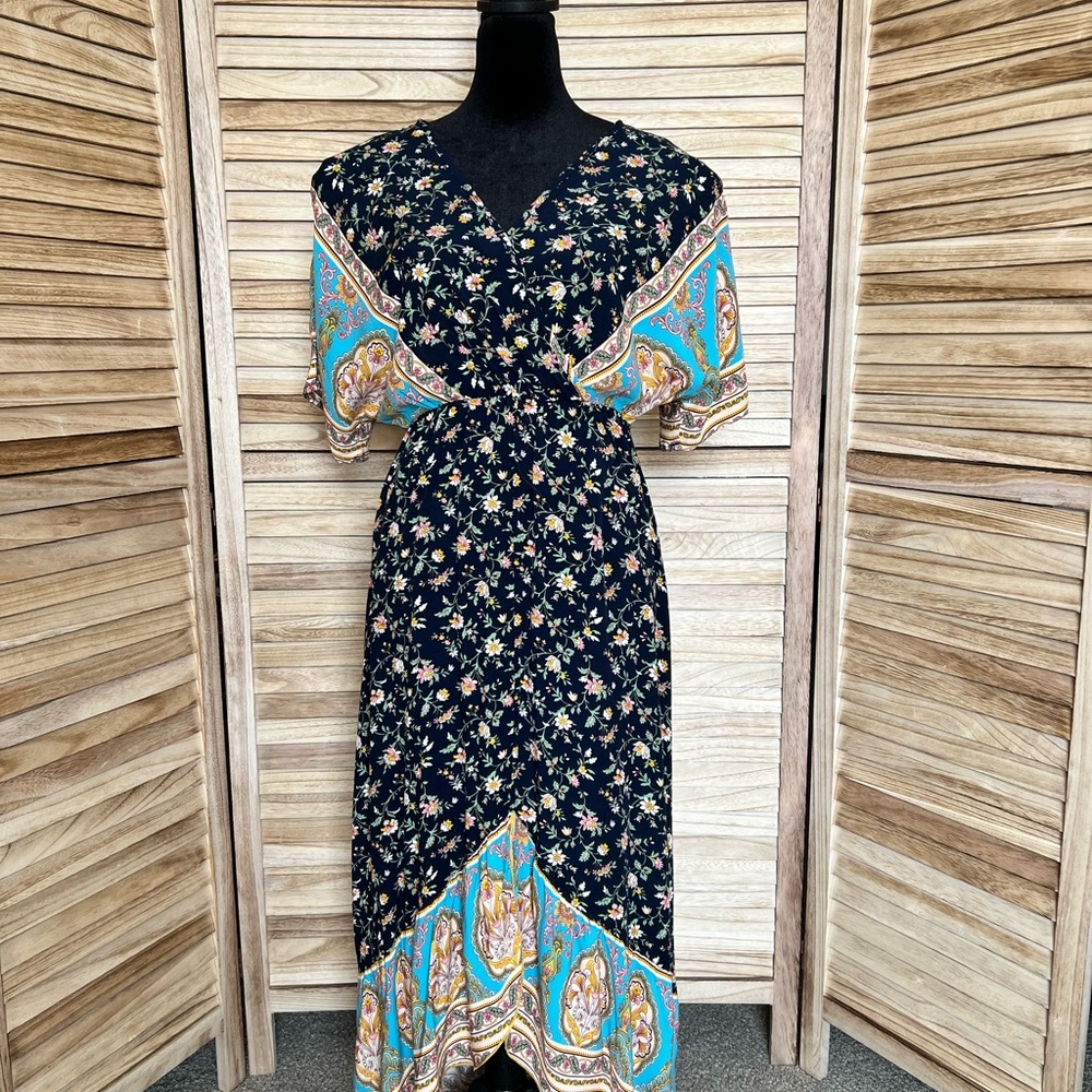 Abyoxi Floral Maxi Dress